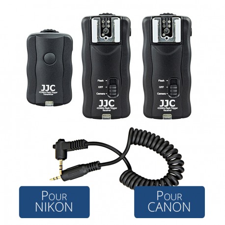 Kit Télécommande et Déclencheur Flash pour Canon