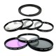 Kit 67MM UV CPL FLD Macro + Anneau Adaptateur