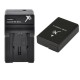 Chargeur (Auto/Secteur) + Batterie pour Nikon