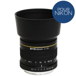 Téléobjectif Opteka 85mm f / 1.8 pour Nikon DSLR