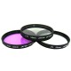 3 Filtres HD: UV FLD CPL Polarisant HD