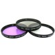 3 Filtres HD: UV FLD CPL Polarisant HD