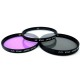 3 Filtres HD: UV FLD CPL Polarisant HD